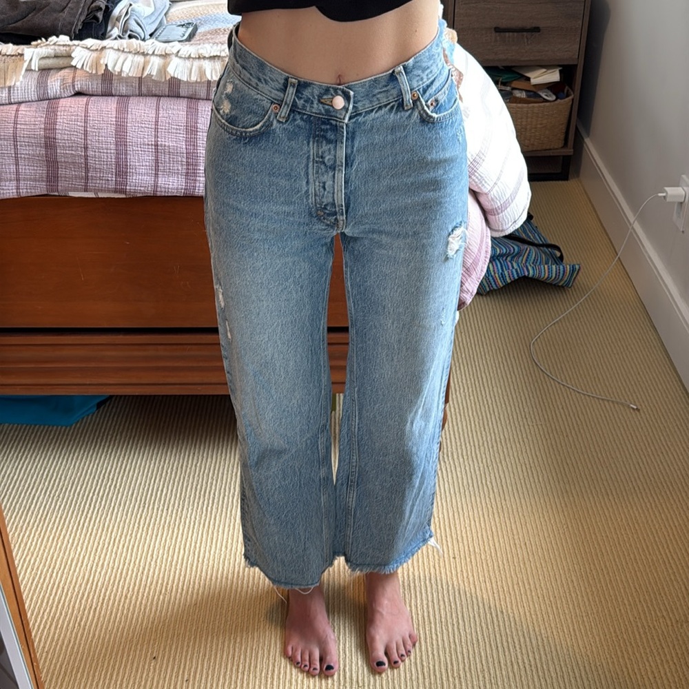 BDG Vintage Wide High Rise Jean - Size 25
